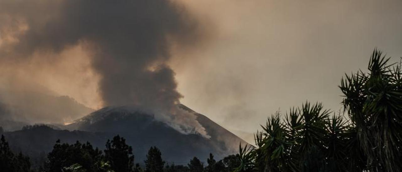 Un vistazo a la zona de la erupción del volcán de La Palma