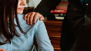 Acoso sexual en el trabajo.