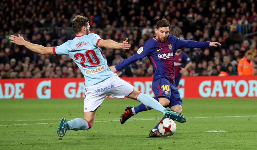 Barça-Celta, vuitens de la Copa del Rei