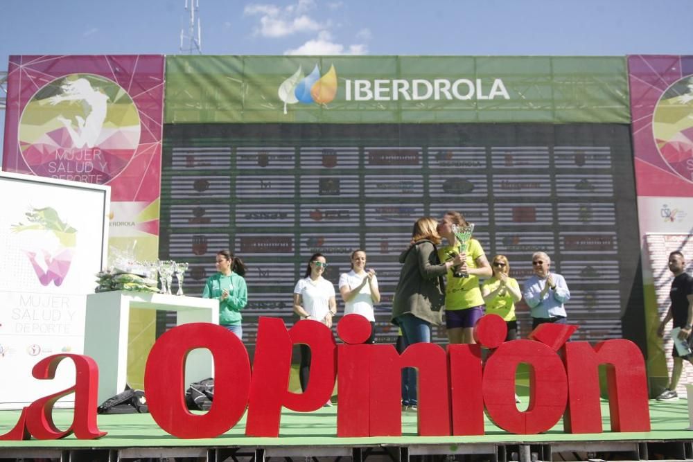 Entrega de premios III Carrera de la Mujer