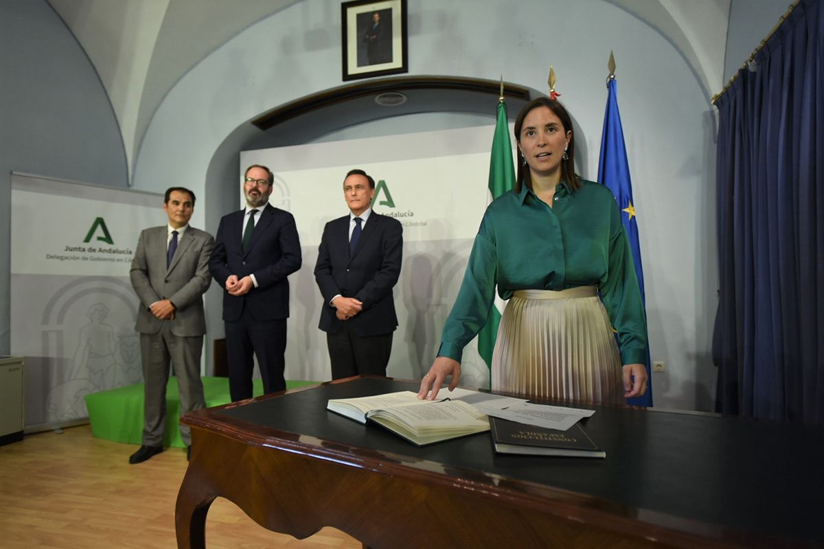 Los nuevos delegados de la Junta en Córdoba toman posesión de su cargo