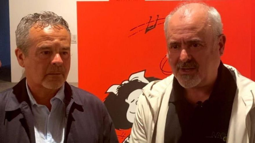 Quino y su obra vistos por sus sobrinos, de visita en A Coruña