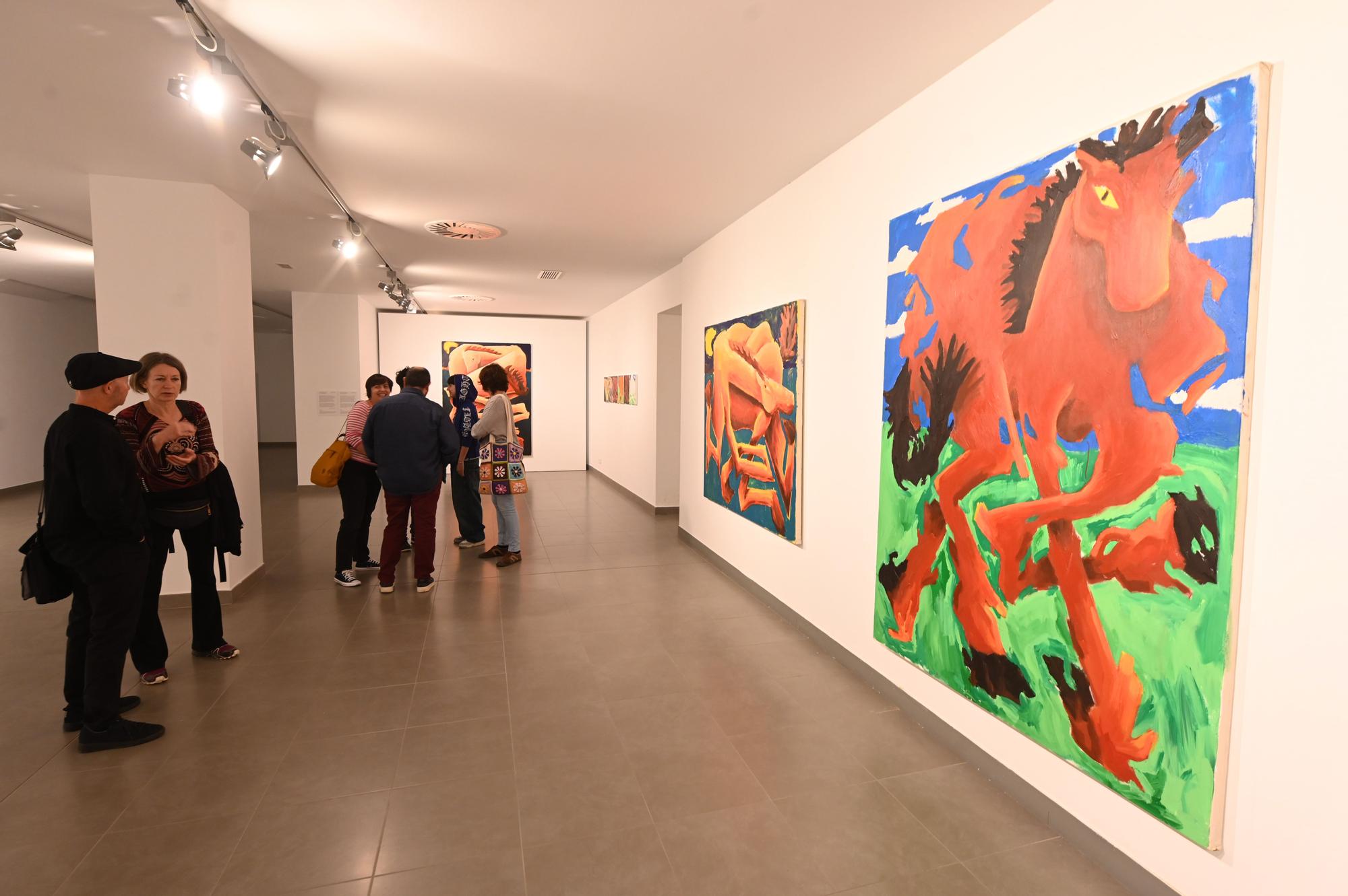 El Convent Espai d'Art de Vila-real ya exhibe las obras de María Esteve, Adrià Miko y Miquel Ponce