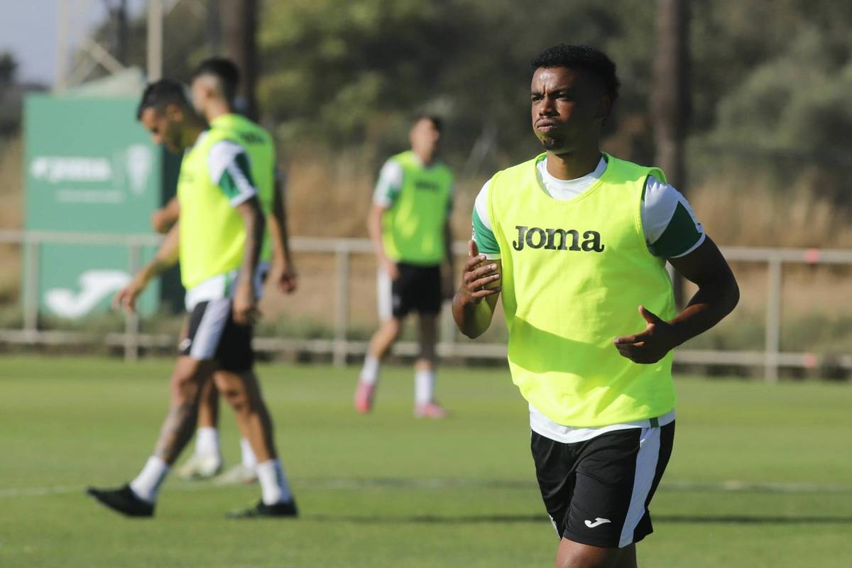 Dalisson, en un entrenamiento.