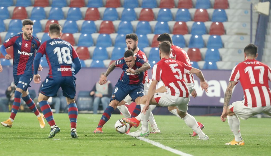 Levante UD - Athletic Club. semifinal de la Copa del Rey