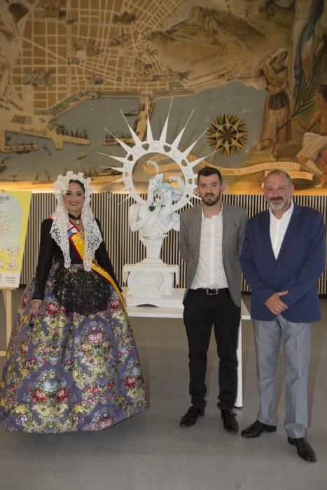 Las Hogueras Especiales de Alicante presentan sus maquetas y bocetos