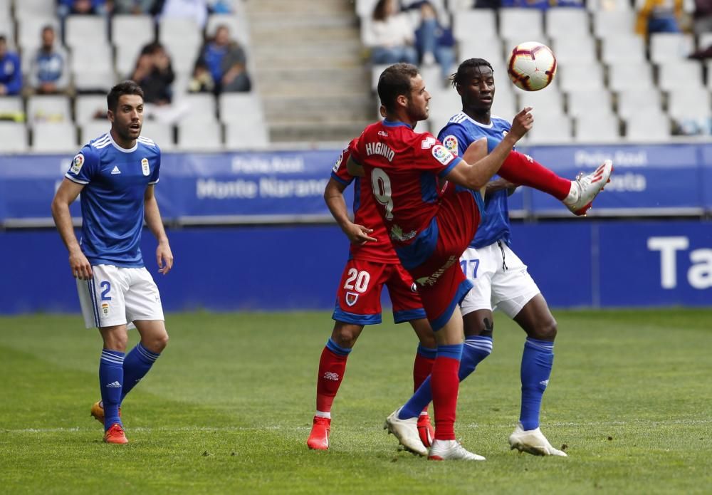 El partido del Oviedo, en imágenes