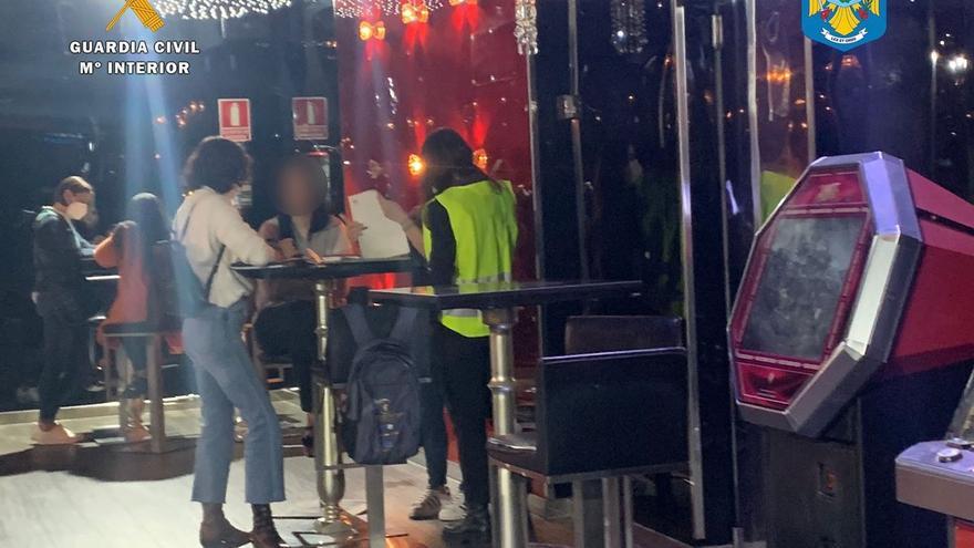 Operación especial contra la prostitución en clubs de alterne de Castellón