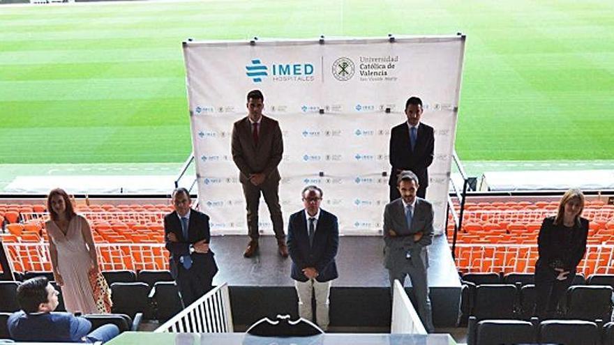 Presentación en Mestalla