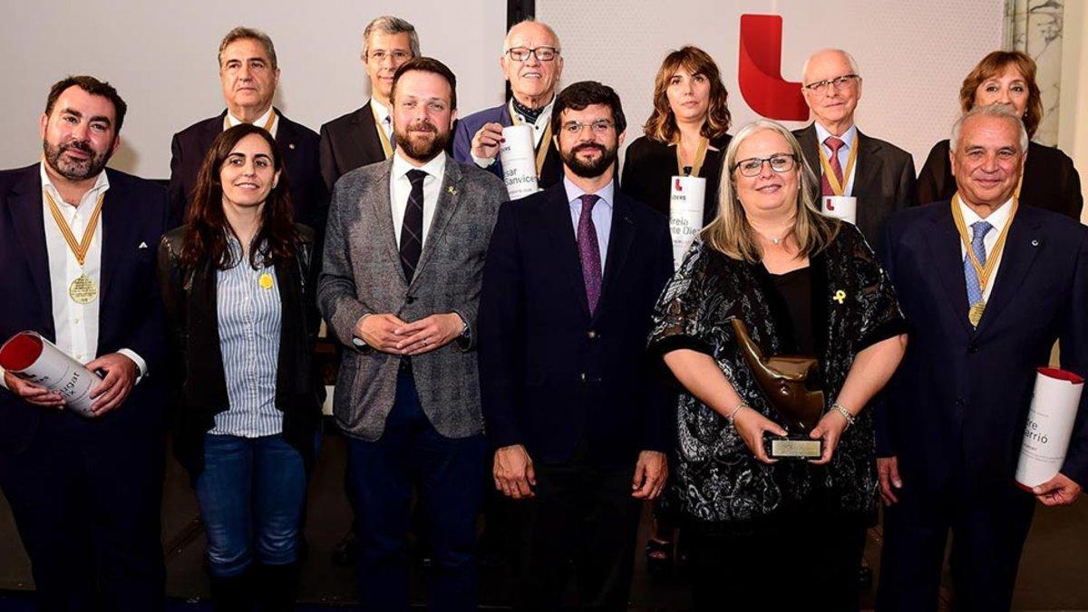 Homenaje a los líderes del deporte catalán