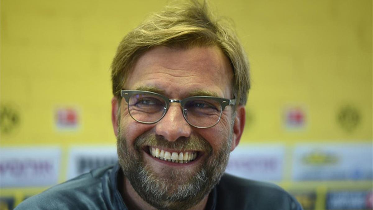 Jürgen Klopp mostró su sentido del humor