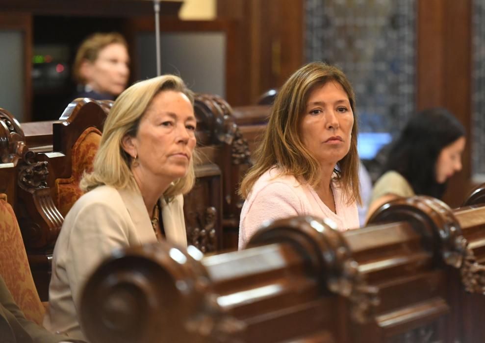 Primer pleno del mandato de Inés Rey en A Coruña