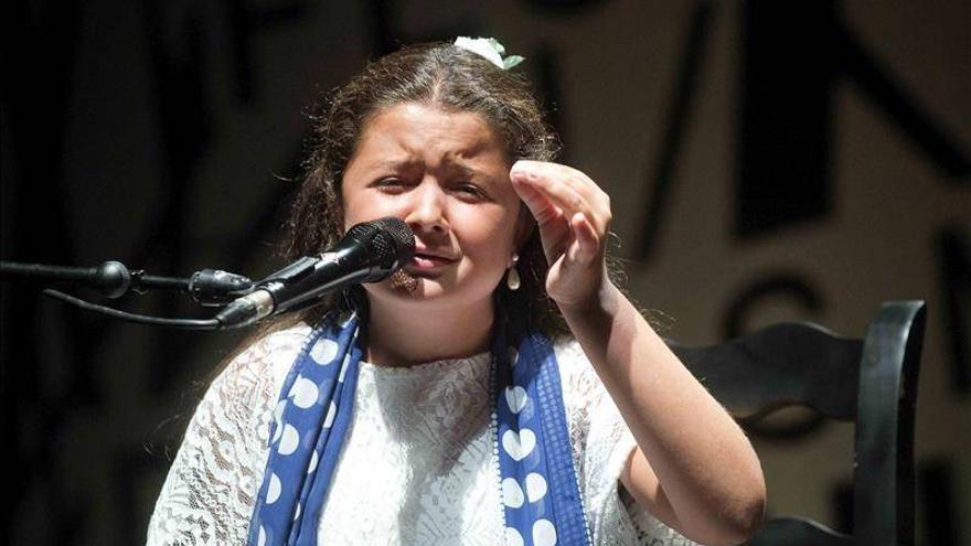 María José Pérez Rodríguez gana la Lámpara Minera del Cante de las Minas