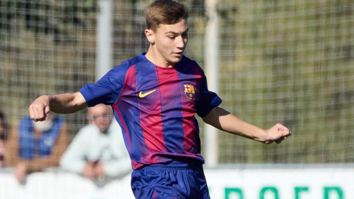Artem Rybak, el jugador más destacado de la Messi Cup