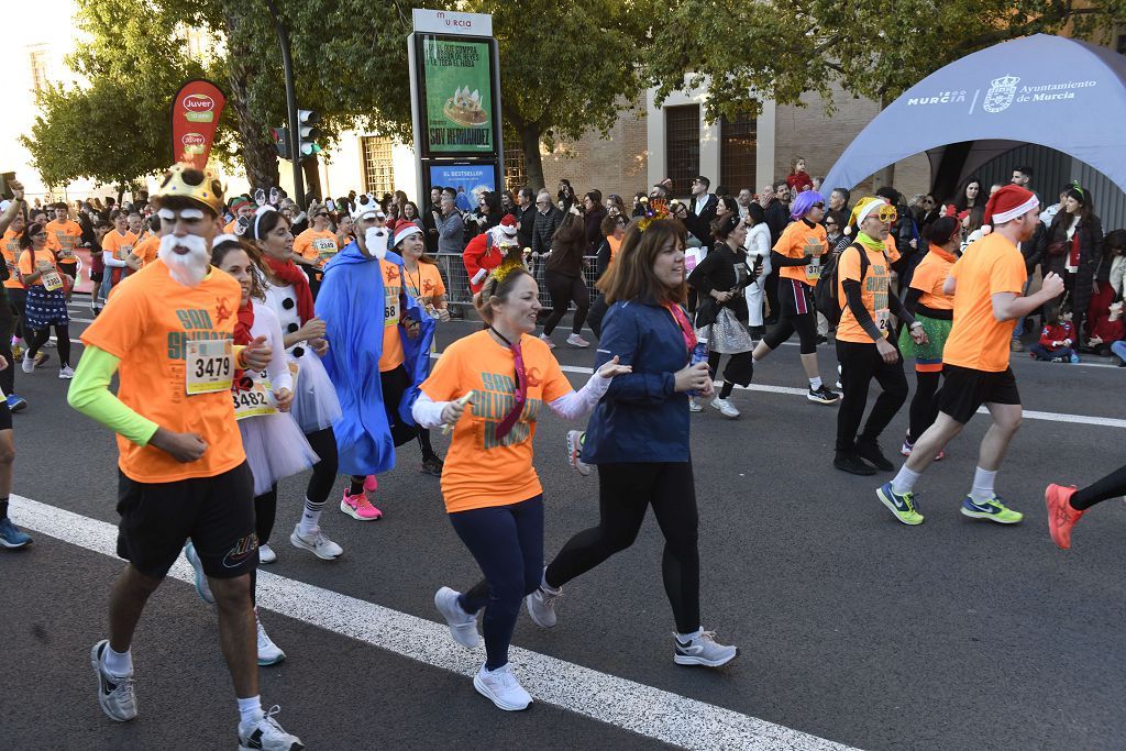 La San Silvestre 2025 en Murcia, en fotografías