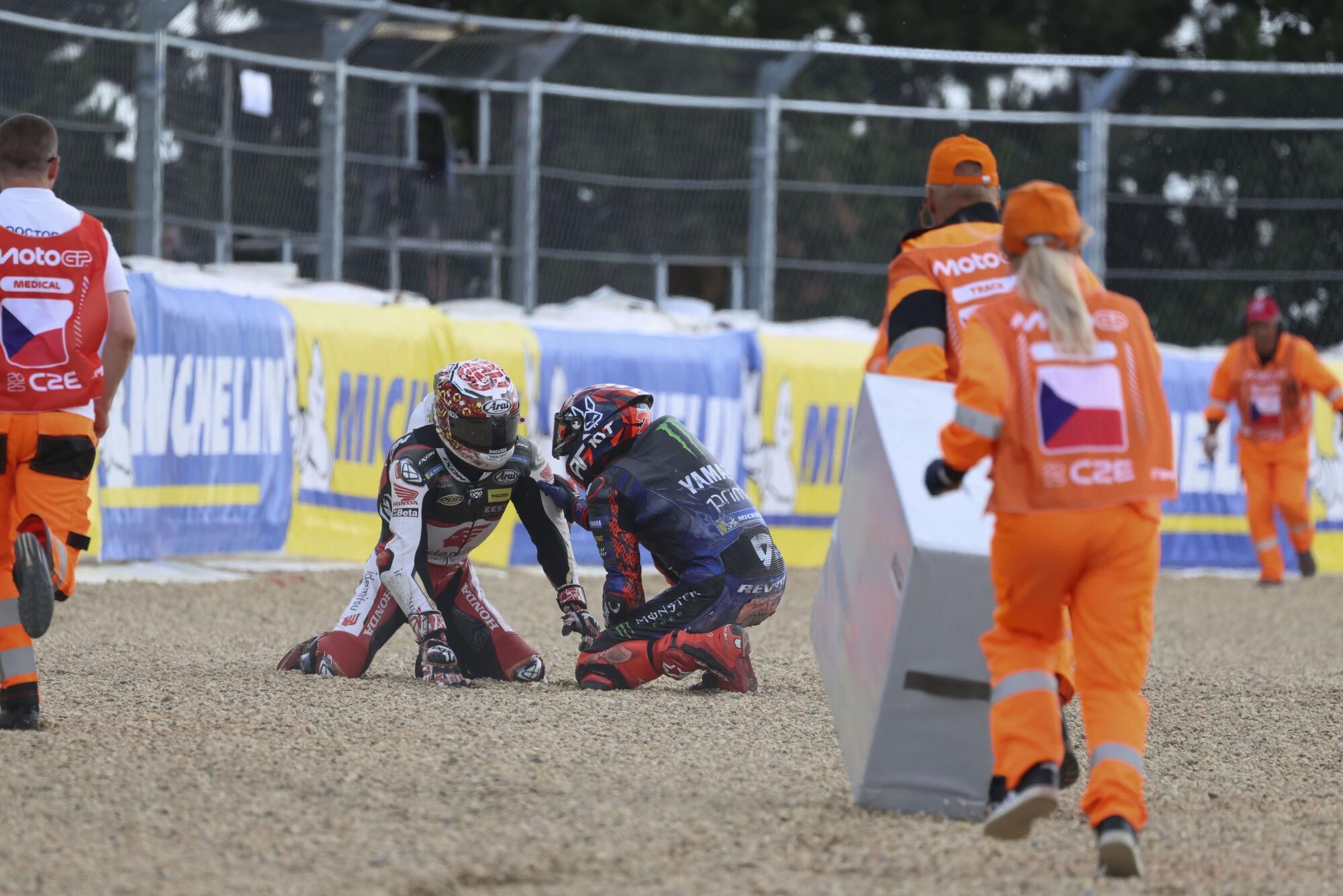 
El Gran Premio de República Checa de MotoGP.