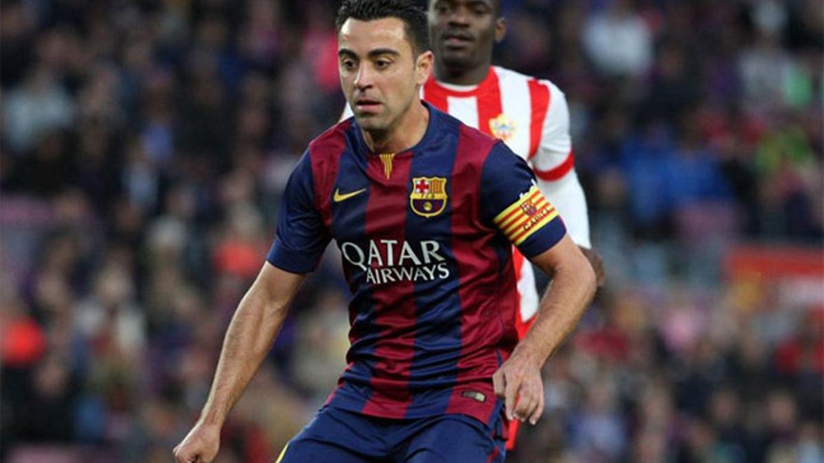 Xavi, capitán del FC Barcelona