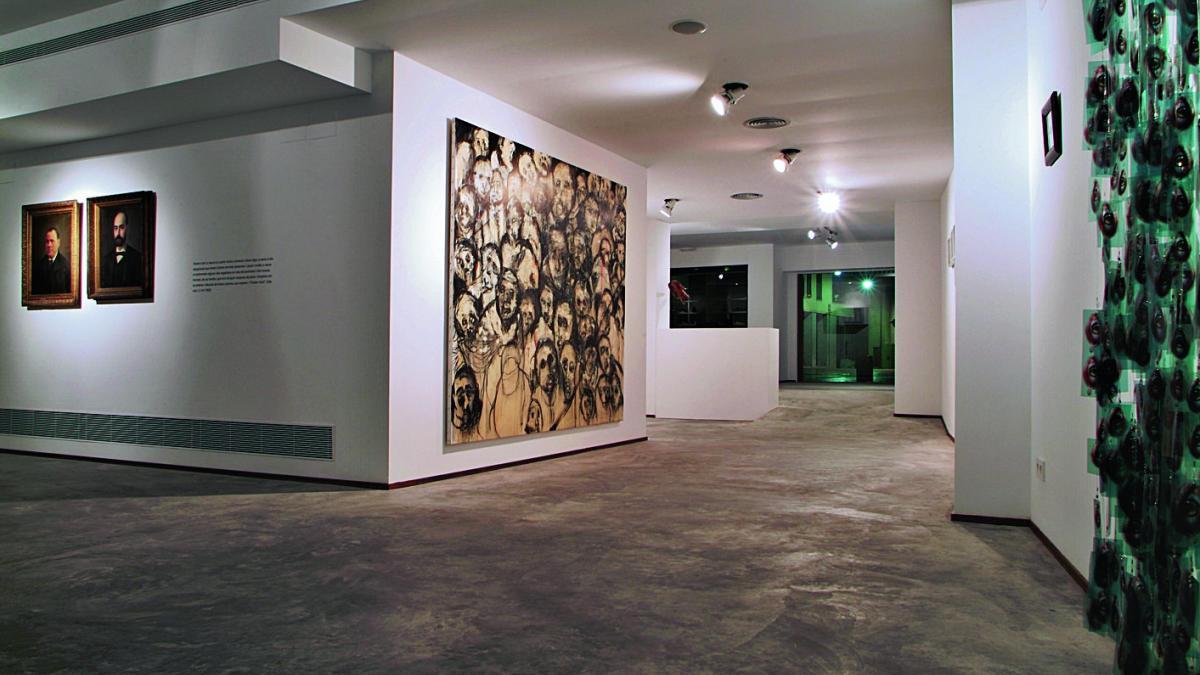 L&#039;exposició «Anònims» (Galeria No+art 3.14, 2005).