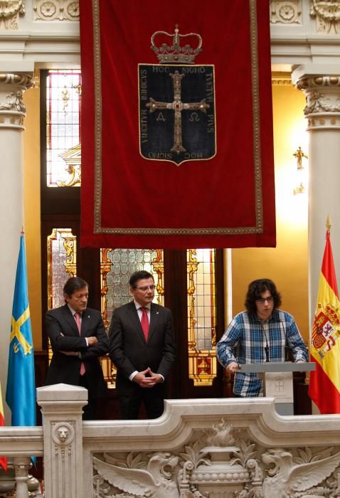 40.º aniversario de la Carta Magna en el Parlamento asturiano