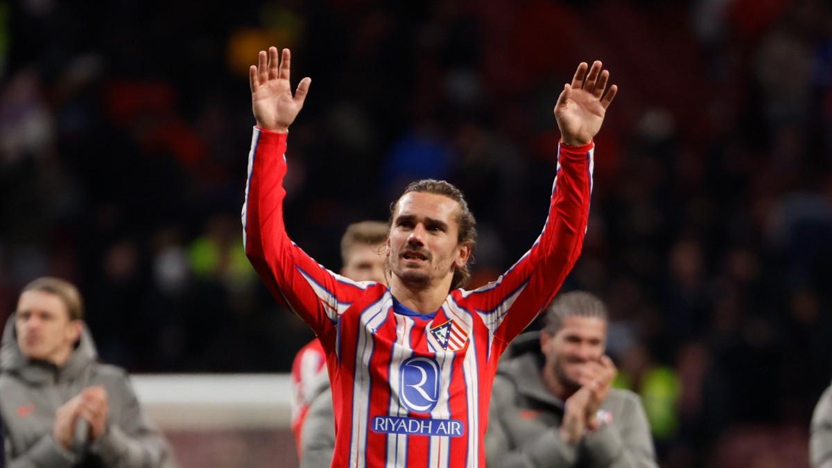 Antoine Griezmann tras el encuentro ante el Sevilla