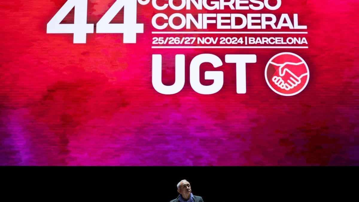 Pepe Álvarez interviene en el Congreso de UGT