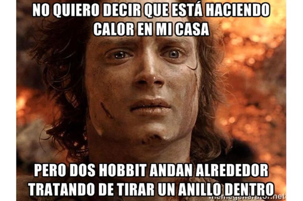 La fuerte ola de calor se hace meme en las redes