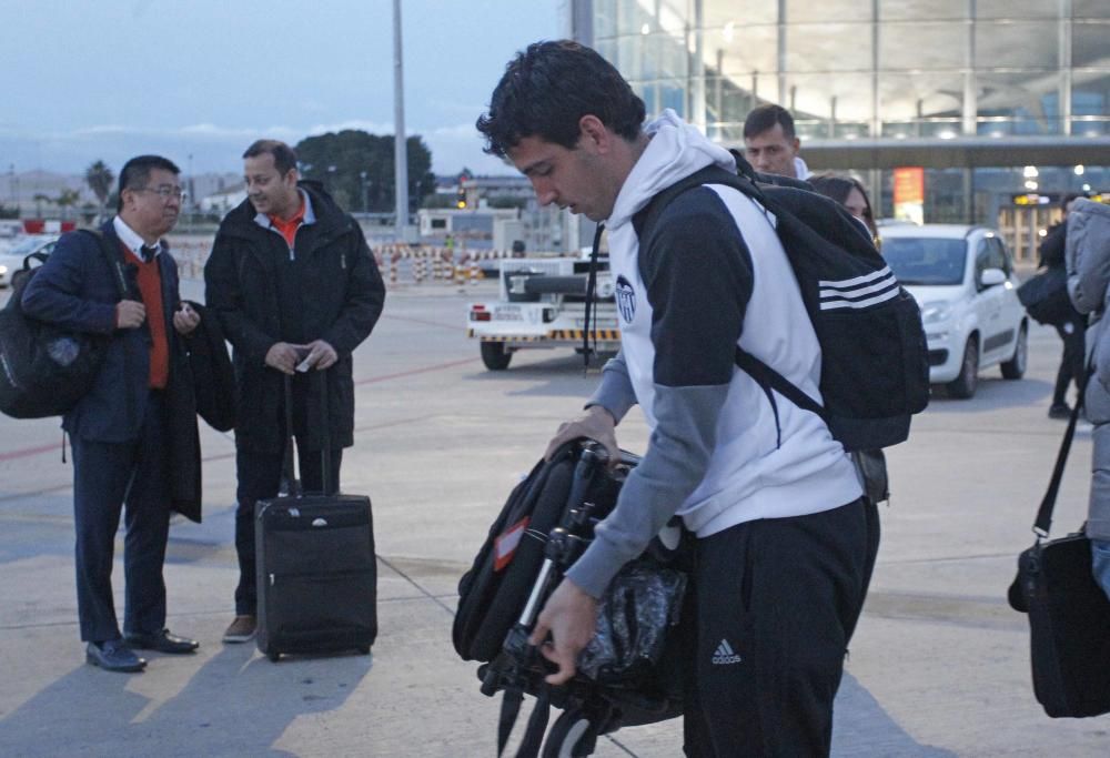 El Valencia ya está en Sevilla para el partido contra el Betis