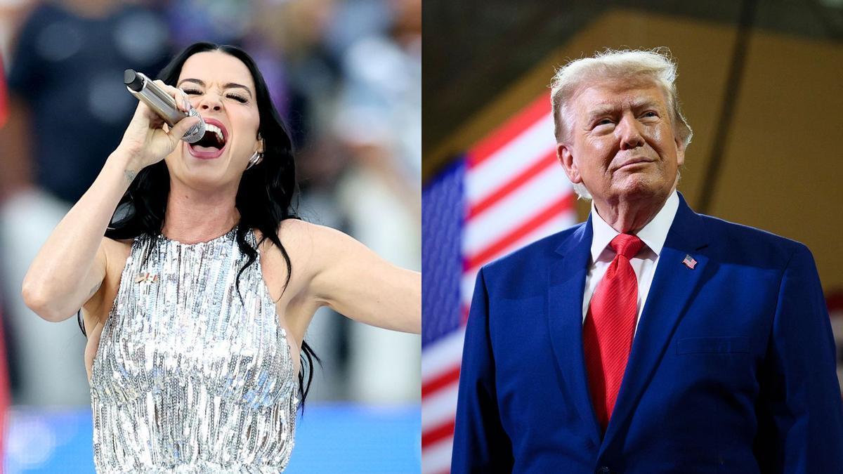 Katy Perry y Donald Trump