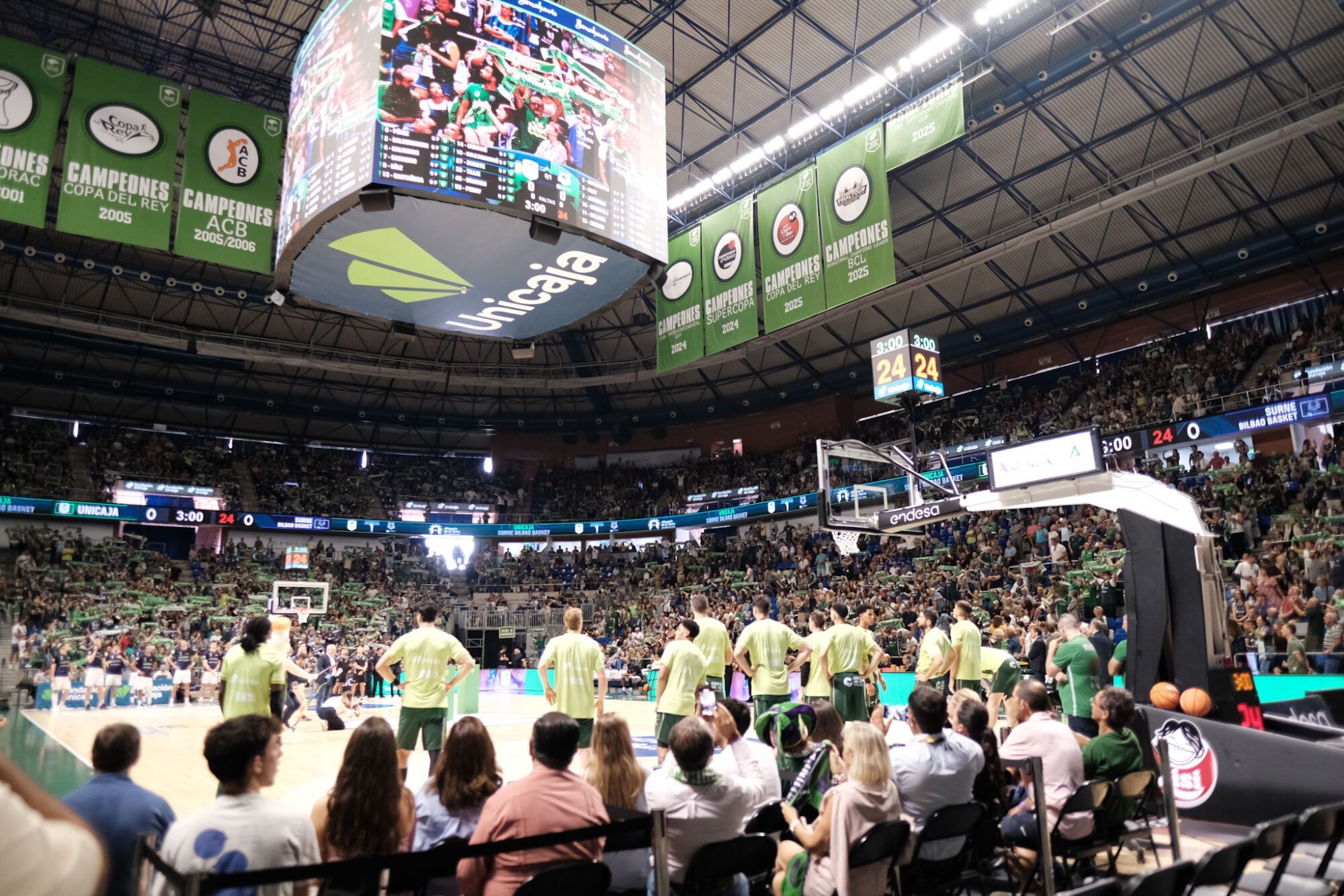 Unicaja - Surne Bilbao Basket, en imágenes