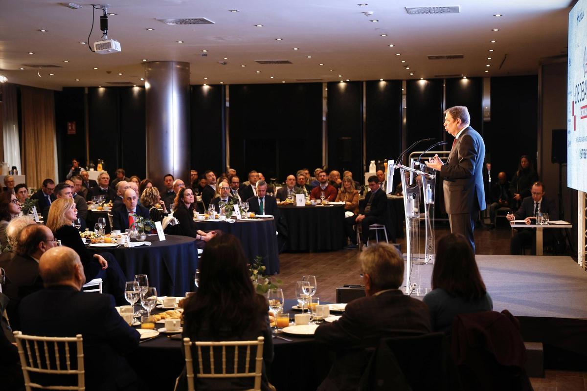 Planas, durante su intervención en los Desayunos de Diario CÓRDOBA.