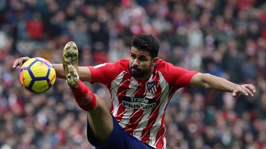 La remontada del Atlético, más difícil todavía sin Diego Costa