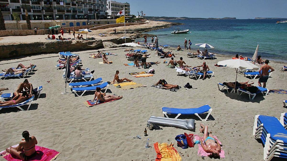 Imagen de archivo de la playa de es Caló des Moro.