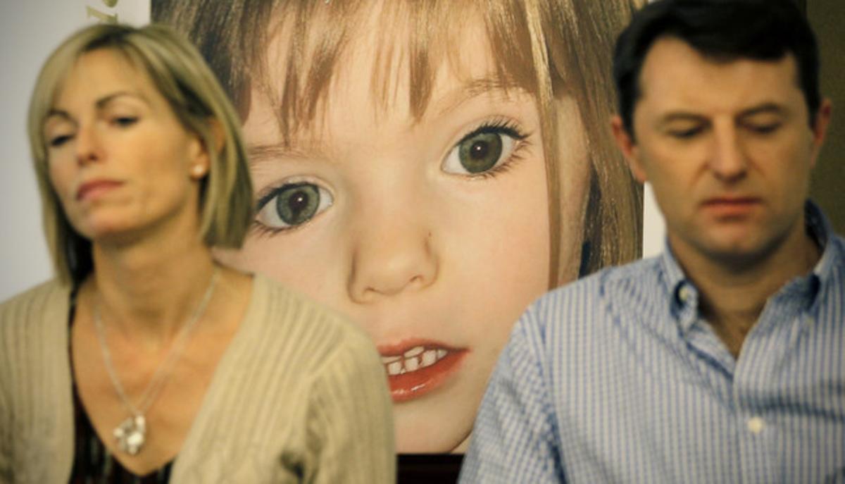 Kate i Gerry McCann, els pares de Madeleine, en una visita a Madrid, el 2011.