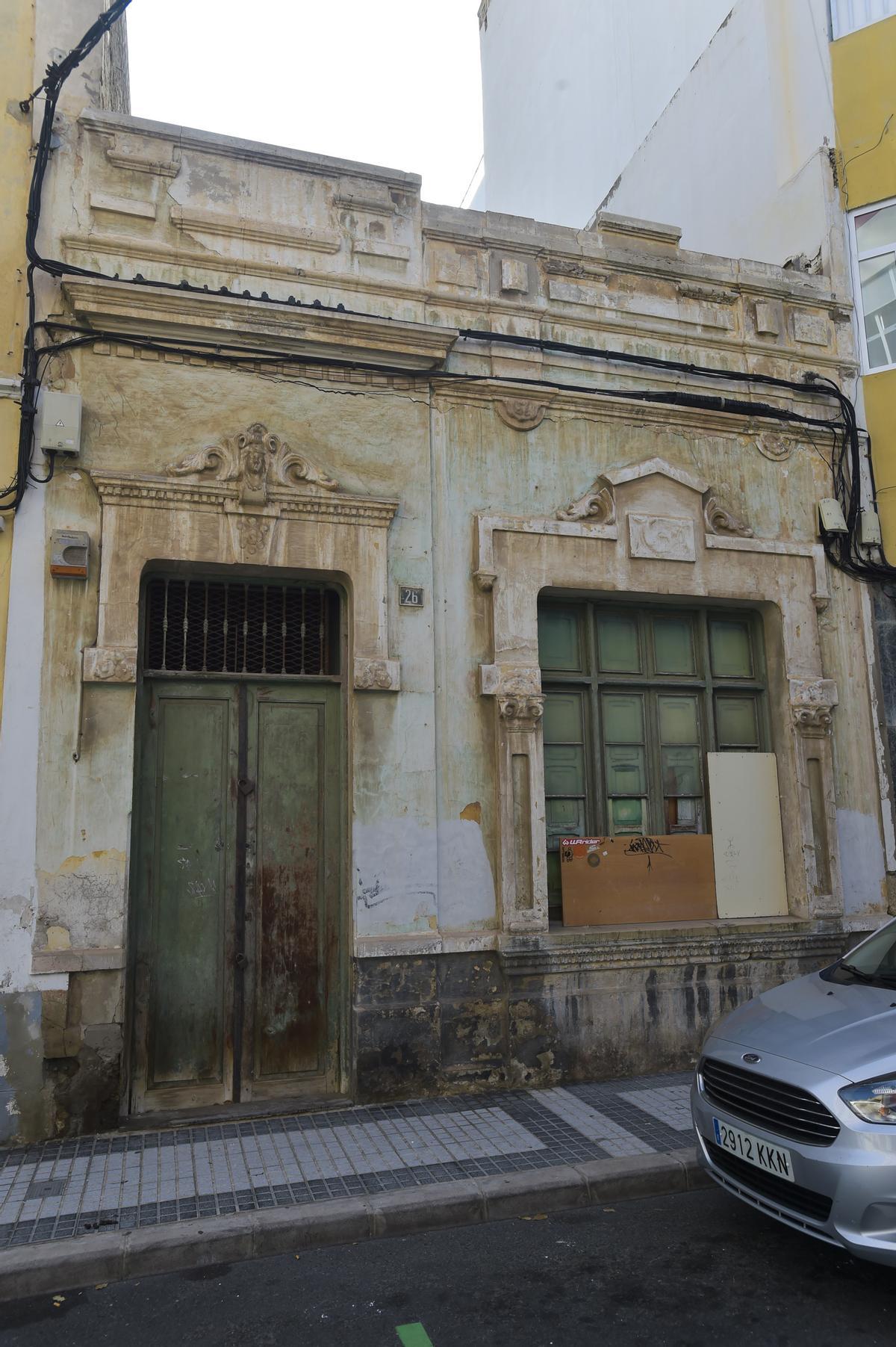 Casas abandonadas o en ruinas en la capital grancanaria
