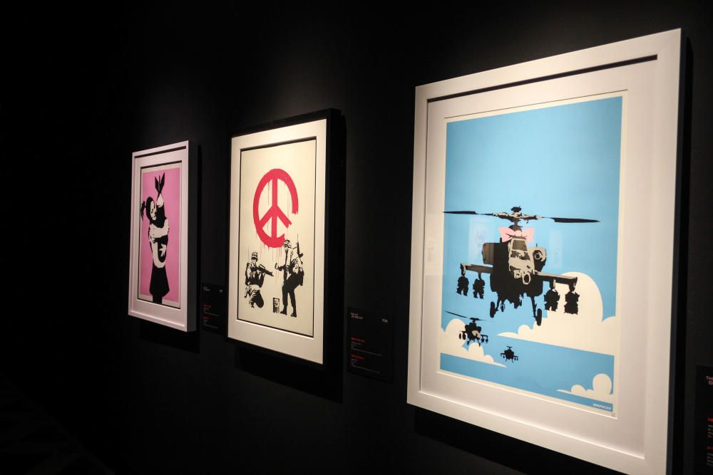 La Térmica presenta la primera exposición de Banksy en Málaga