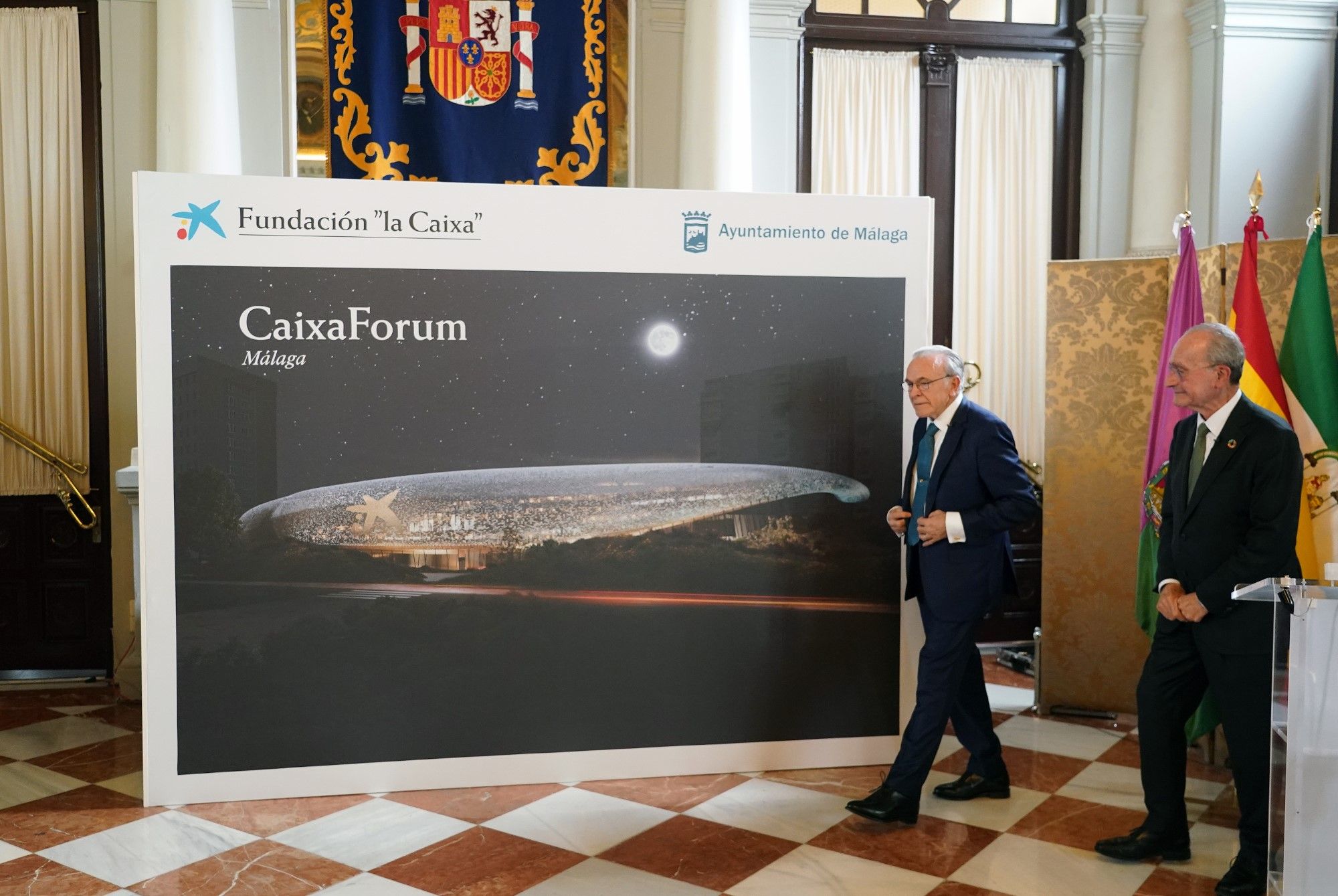 La Fundación 'La Caixa' presenta el proyecto de la futura sede de CaixaForum Málaga