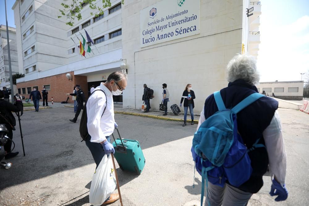 Coronavirus. El colegio mayor Séneca abre sus puerta para las personas sin hogar