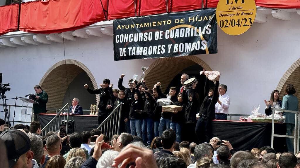 Las mejores imágenes del podio de Tambors de Passió en Híjar