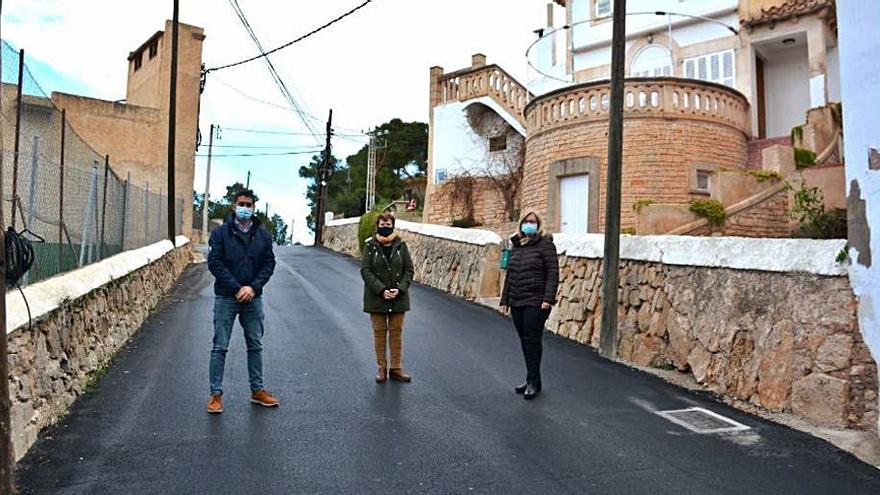 Joan Gaspar Aguiló, Maria Pons y Ricarda Vicens.