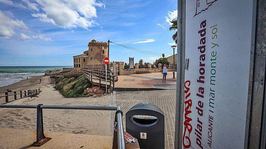 Imagen de la Torre del Pilar de la Horadada.