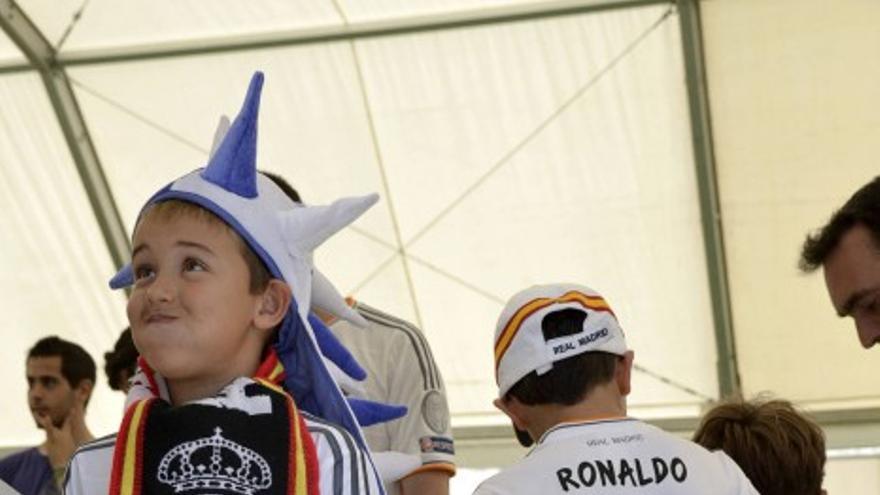 Las aficiones en la final de la Copa del Rey