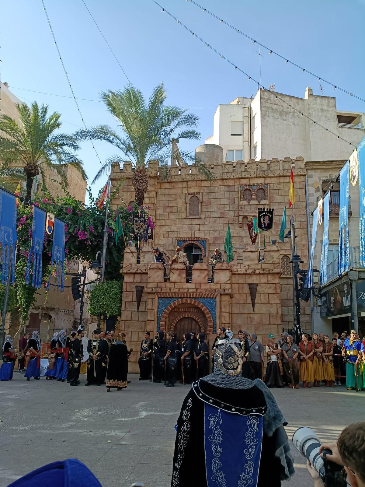 Un momento de la Embajada al Ra'is por la mañana en Crevillent.