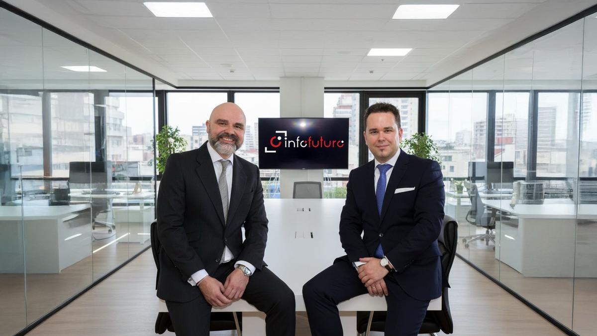 Pablo García y Luis Pérez, de Infofuturo