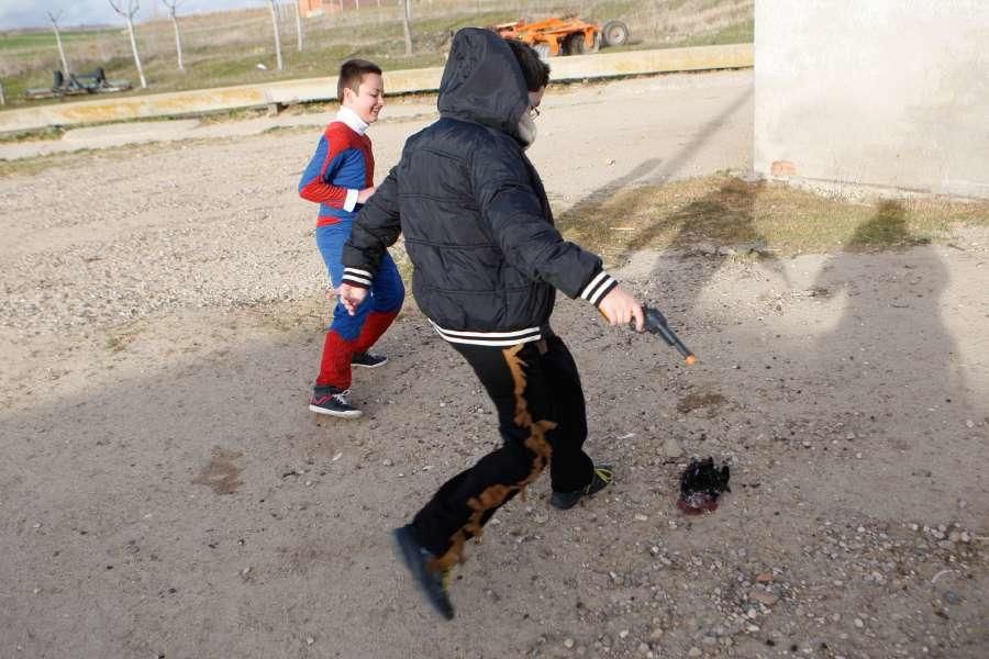 Carrera de Gallos en Fresno de la Ribera