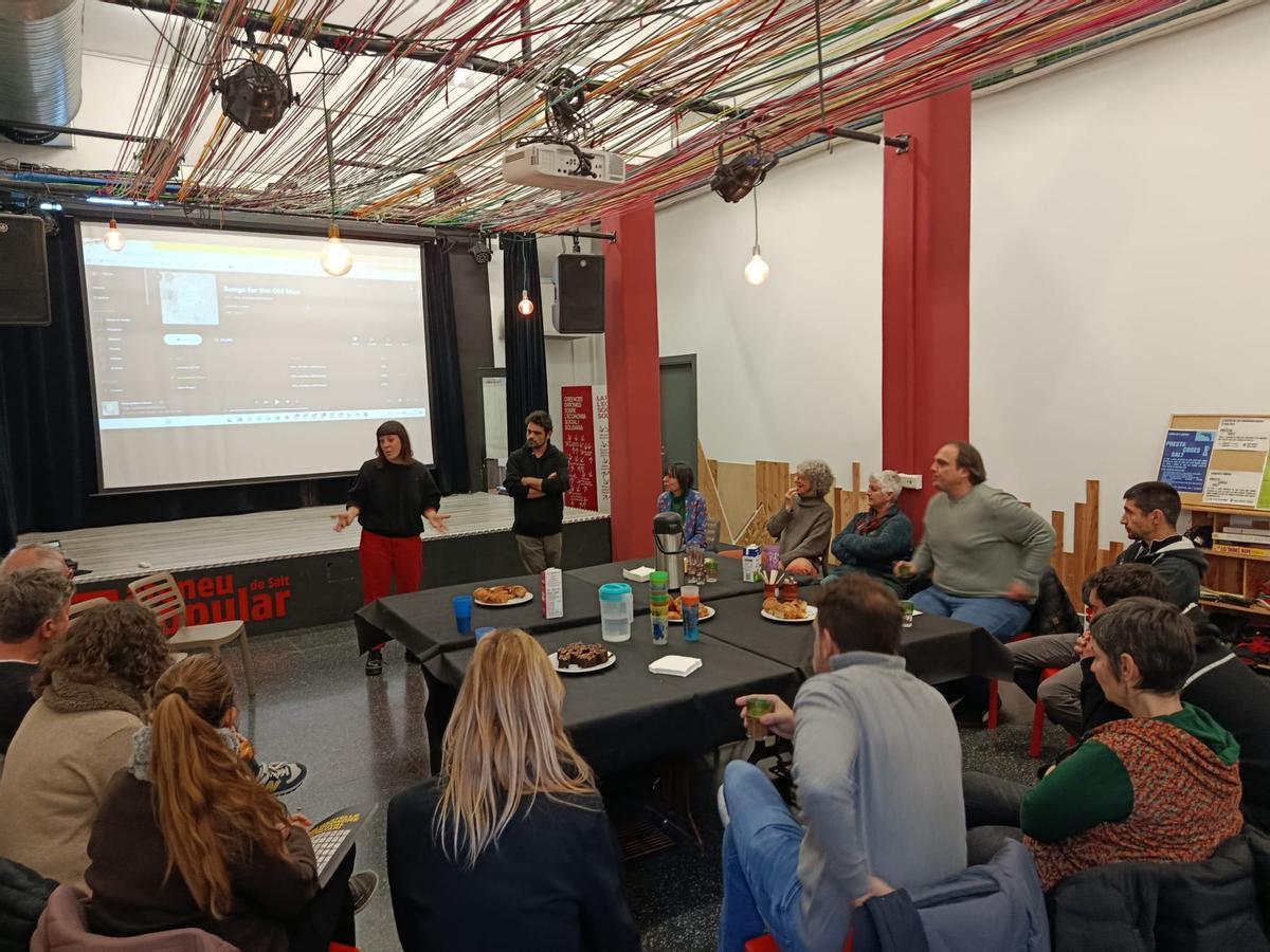 L'acte de presentació.