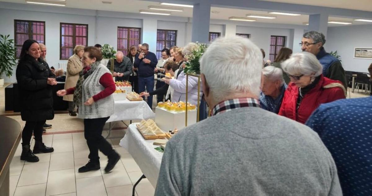 La primera merienda se celebró con buena acogida.