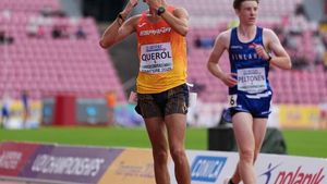 Joan Querol, rey de la marcha en el Europeo Sub 20