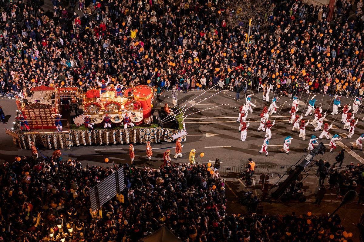 La Cabalgata vuelve a llenar de magia Barcelona