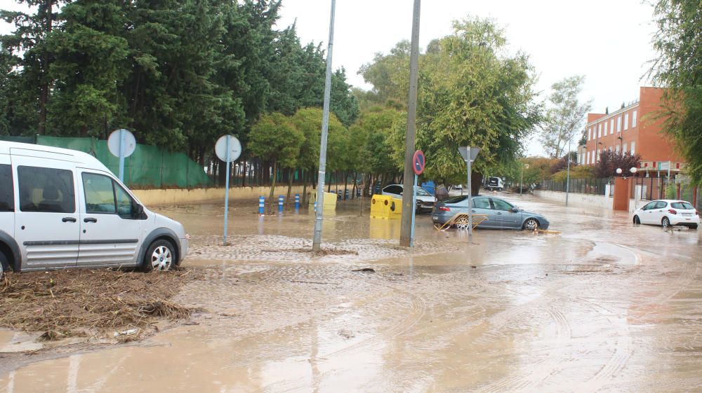 Graves inundaciones en Campillos, la comarca de Antequera y Teba en octubre de 2018