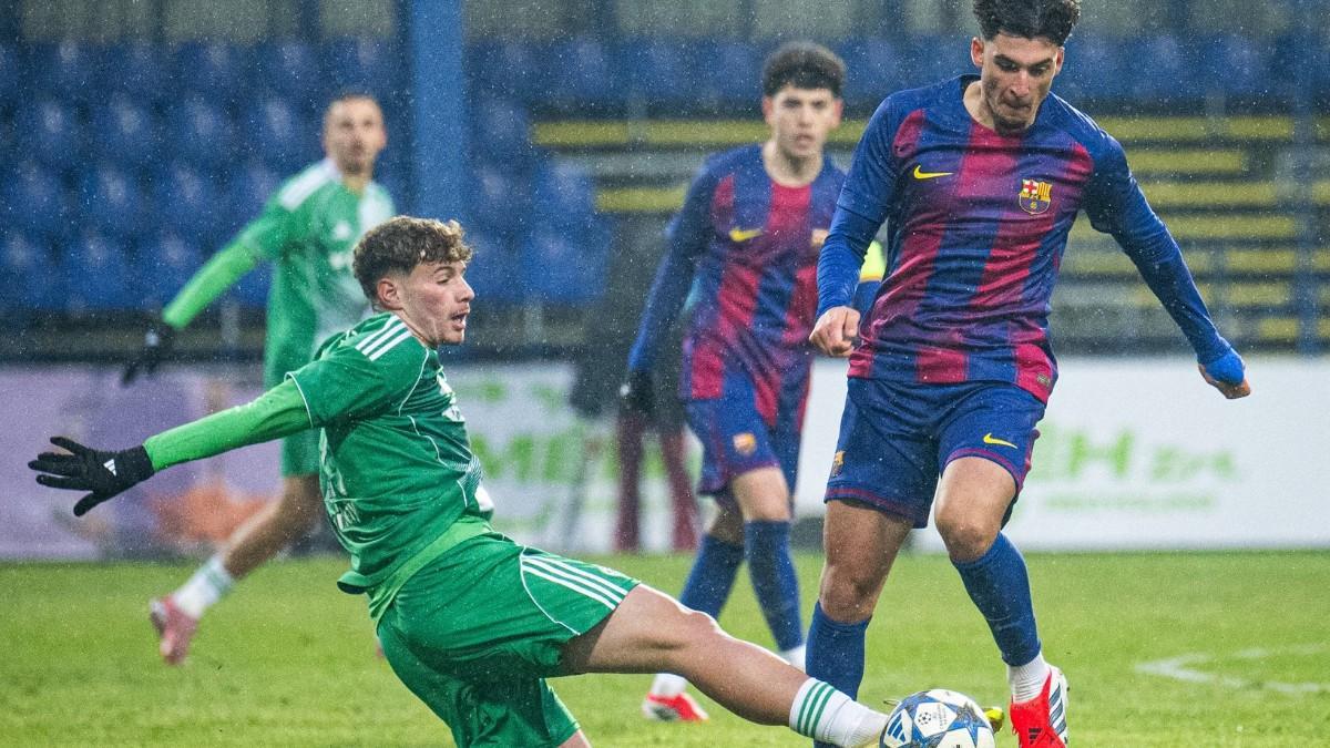 Guille Fernández fue el mejor blaugrana en Hungría